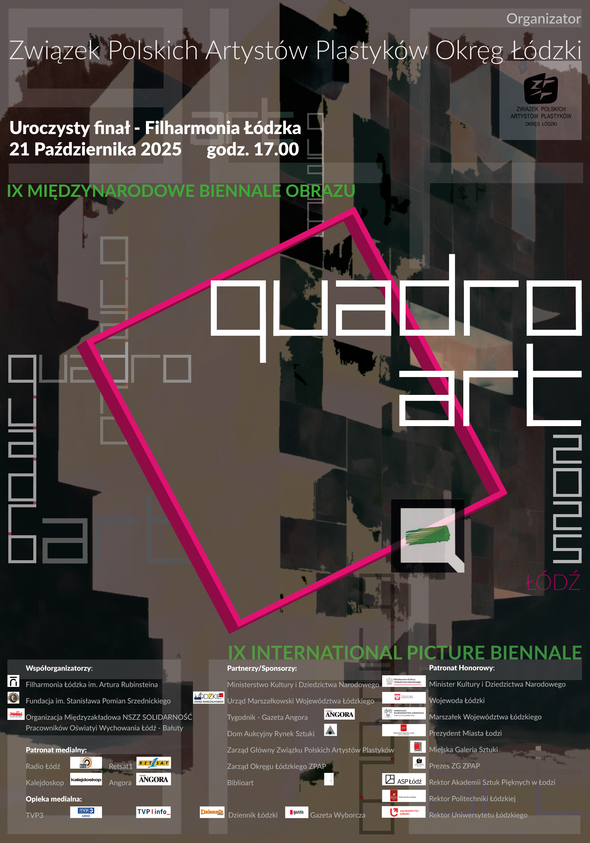 Finał IX Międzynarodowego Biennale Obrazu Quadro Art Łódź 2025
