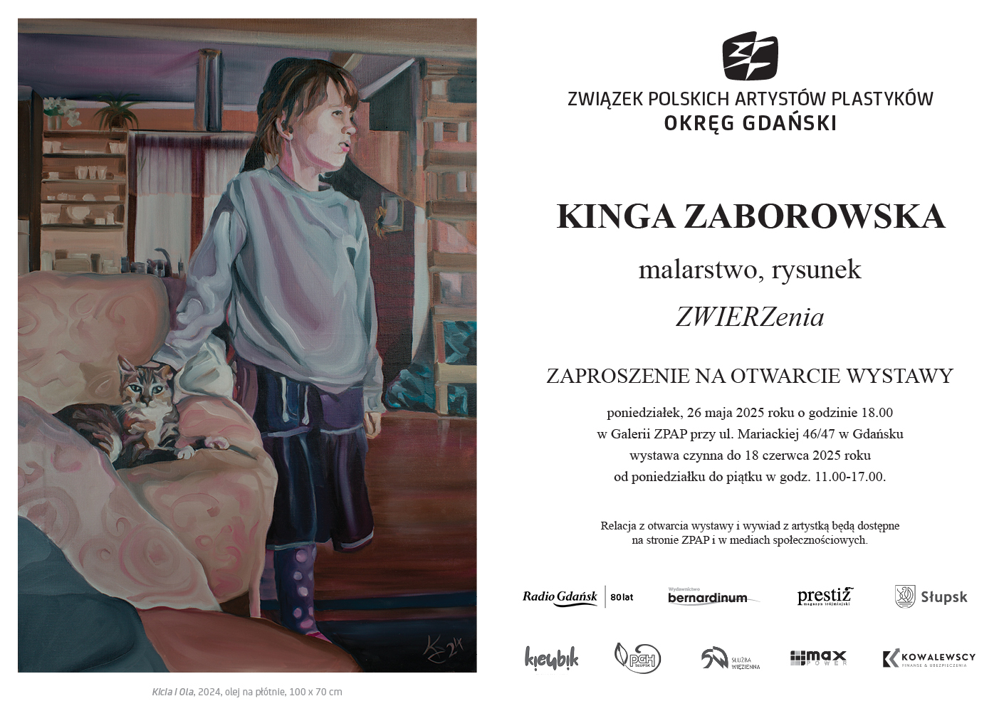 KINGA ZABOROWSKA ZWIERZenia