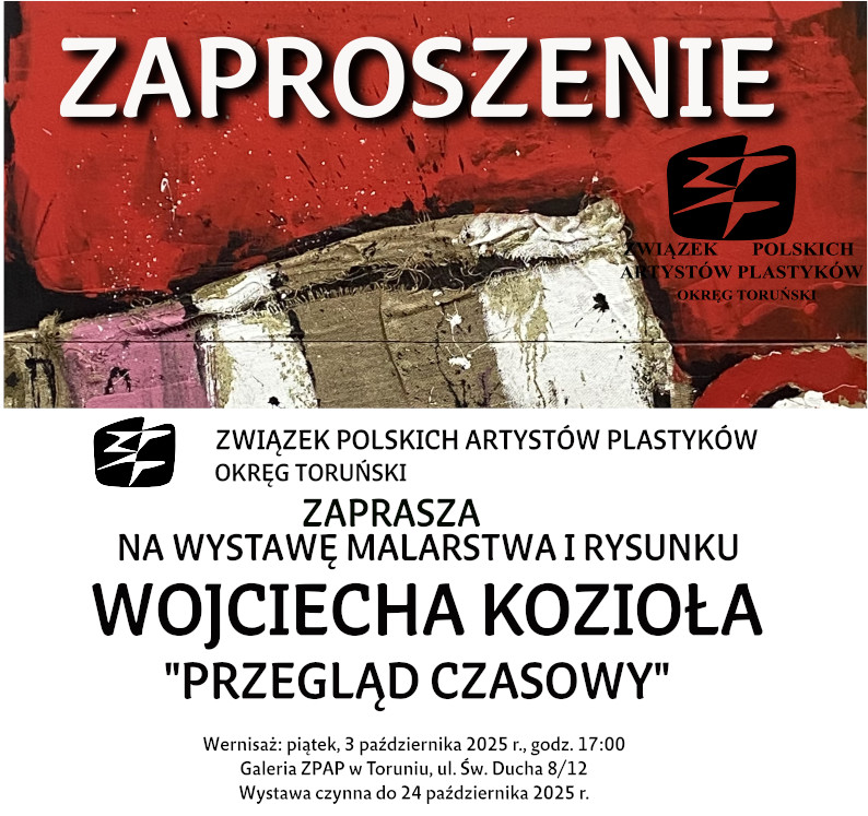 PRZEGLĄD CZASOWY wystawa Wojciecha Kozioła