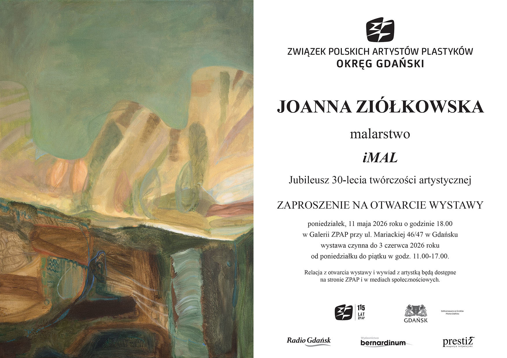 Wystawa malarstwa Joanny Ziółkowskiej